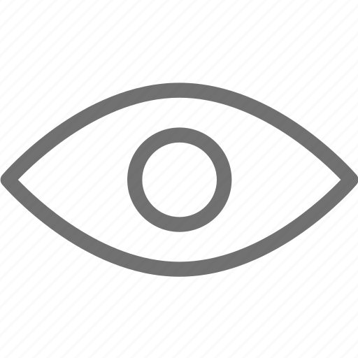 Eye, view, visible icon - Download on Iconfinder
