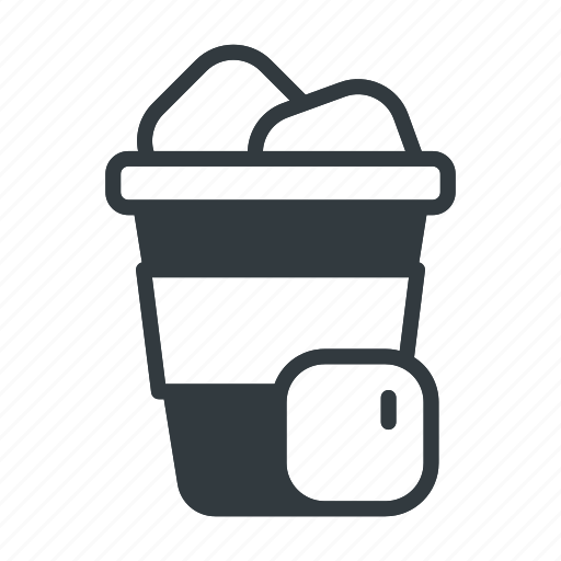 Coffee, drink, beverage, cold, cup, ice, iced icon - Download on Iconfinder