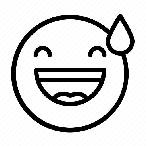 Cry, emoji, emoticon, face, laught, portrait, smile icon - Download on Iconfinder