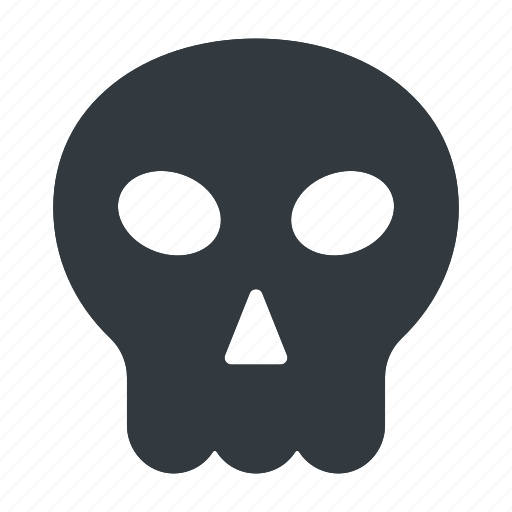 Skull, halloween, happy, party, death, head, skeleton icon - Download on Iconfinder