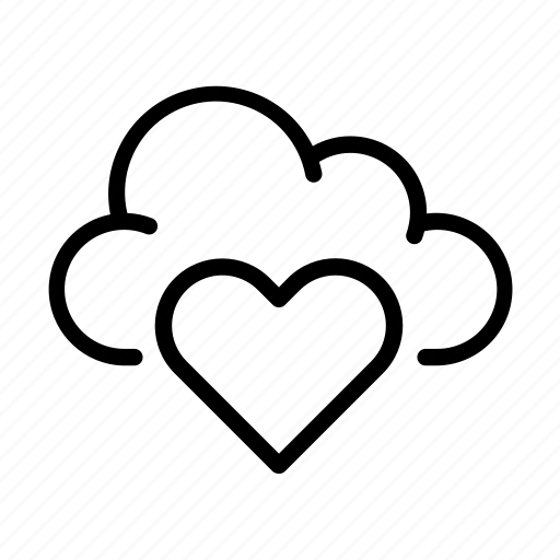 Amour, cloud, couple, crush, heart, love, romance icon - Download on Iconfinder