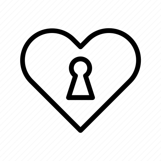 Amour, couple, crush, heart, lock, love, romance icon - Download on Iconfinder