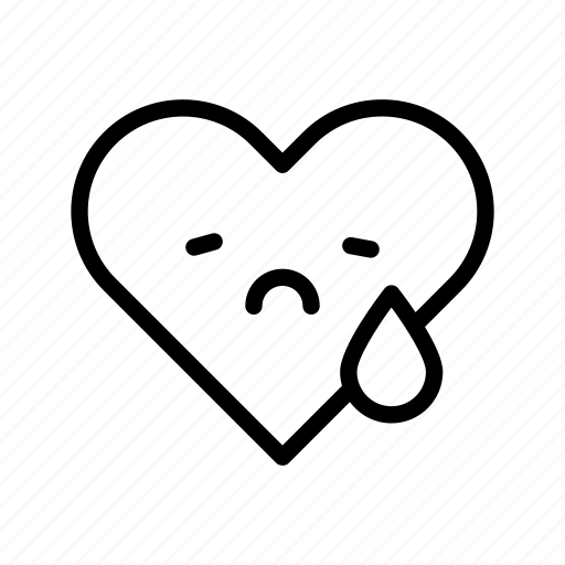 Amour, couple, crush, cry, heart, love, romance icon - Download on Iconfinder