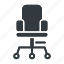 chair, office, furniture, seat, business, isolated, work 