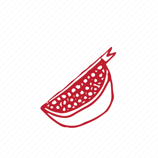 Eat, flavor, food, fruit, pomegranate, sketch, smoothie icon - Download on Iconfinder