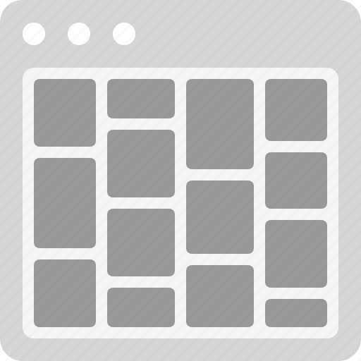 Layout, grid, bricks icon - Download on Iconfinder
