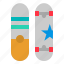 cruiser, extreme, skate, skateboard, sport 