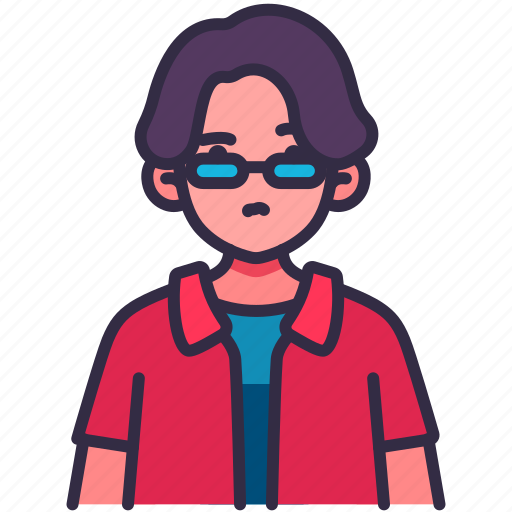 Male, fashion, skateboard, teen, glasses, person icon - Download on Iconfinder