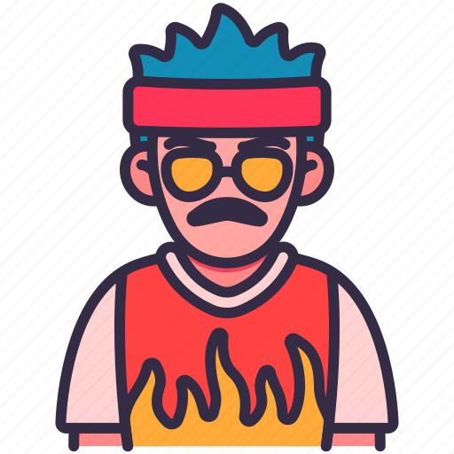 Old, man, fashion, skateboard, swag, cool, person icon - Download on Iconfinder