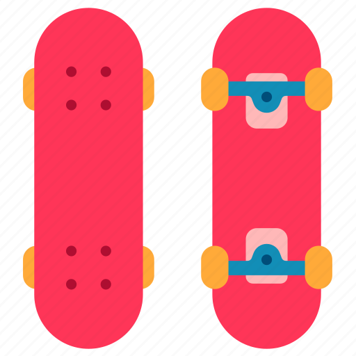 Skateboard, sport, extreme, cruiser, board, hobby, deck icon - Download on Iconfinder