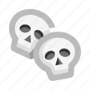 skulls, cinco de mayo, halloween, pair, couple, friends, party, day of the dead