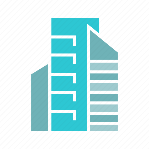 Apartment, building, city, downtown, real estate, skyscraper, tower icon - Download on Iconfinder