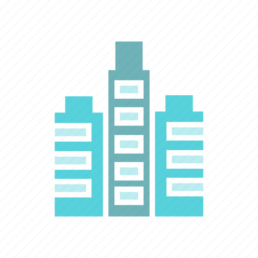 Building, city, downtown, office, real estate, skyscraper, tower icon - Download on Iconfinder