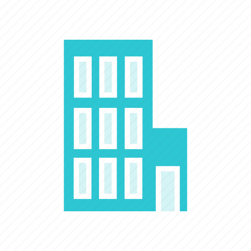 Building, city, downtown, loft, real estate, skyscraper, tower icon - Download on Iconfinder