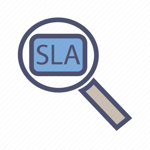 Agreement, level, resolution, search, service, sla, time icon - Download on Iconfinder