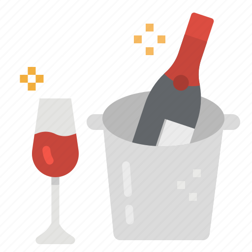 Alcoholic, bottle, drinks, glass, wine icon - Download on Iconfinder