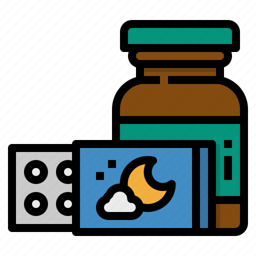 Healthcare, medical, medicine, pill, sleeping icon - Download on Iconfinder