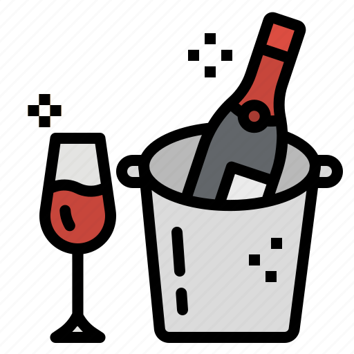 Alcoholic, bottle, drinks, glass, wine icon - Download on Iconfinder