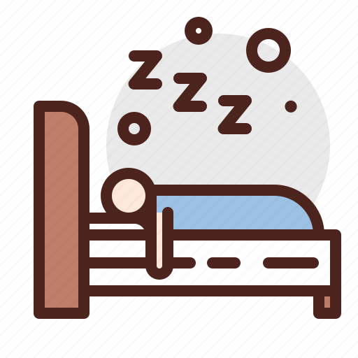 Bed, relax, sleep, night icon - Download on Iconfinder