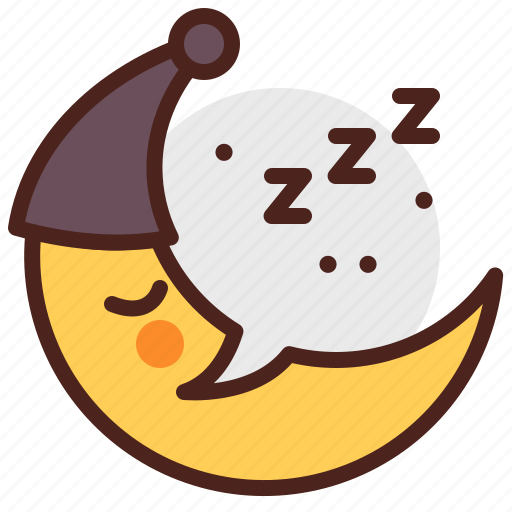 Crescent, moon, relax, sleep, night icon - Download on Iconfinder