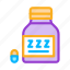 bottle, insomnia, pills, sleeping 