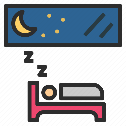 Bedroom, moon, night, rest, sleep icon - Download on Iconfinder