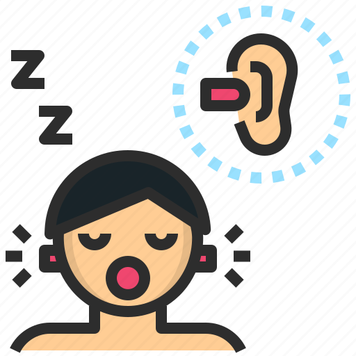 Ear, earplug, silent, sleep, sound icon - Download on Iconfinder