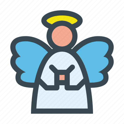 Angel, holy, paradise, religious, wings icon - Download on Iconfinder