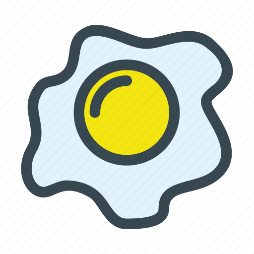 Breakfast, eggs, food, fried, protein, egg icon - Download on Iconfinder