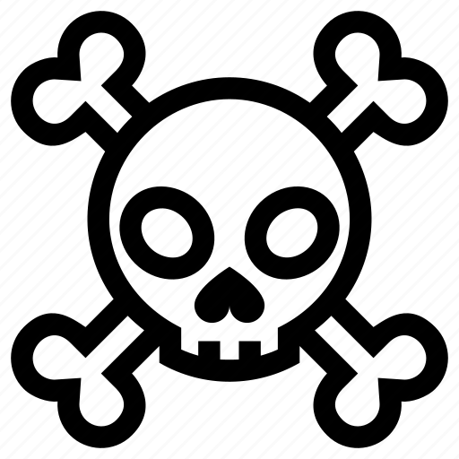 Bones, crossbones, death, poison, skull, toxin, venom icon - Download on Iconfinder