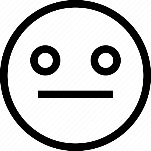 Emoticon, face, moody, neutral, vote icon - Download on Iconfinder
