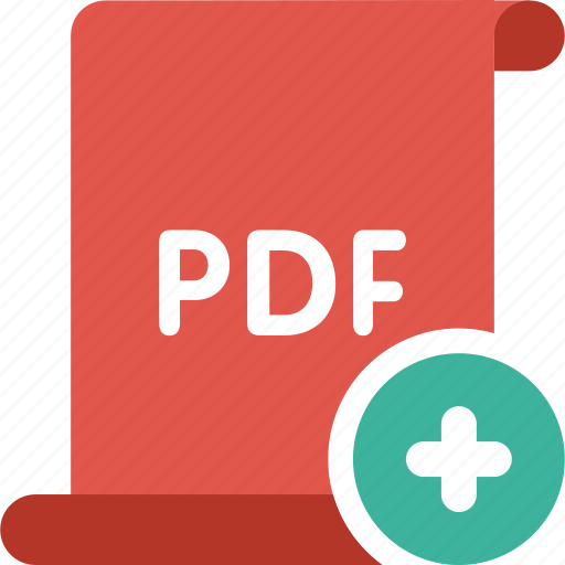 Adobe, add, plus, pdf, new, document, acrobat icon - Download on Iconfinder