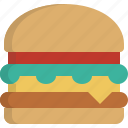food, burger, hamburger, fast