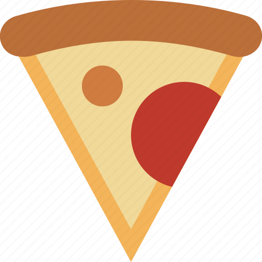 Cheese, slice, food, fast, snack, pepperoni, pizza icon - Download on Iconfinder