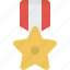 star, prize, winner, award, medal, achievement 