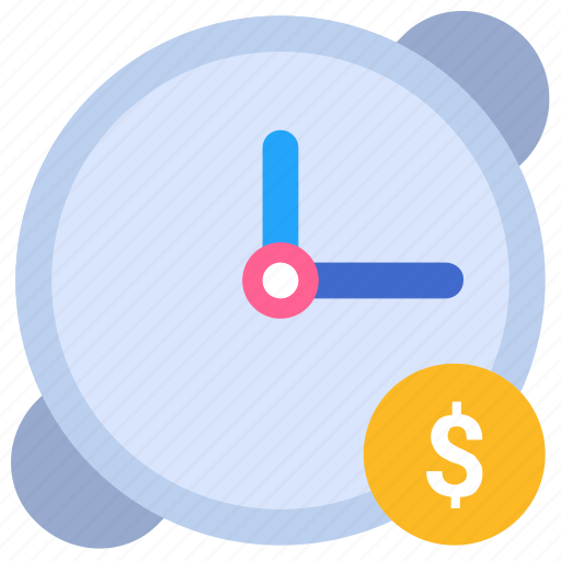 Time, is, money, clock, coin, coins, business icon - Download on Iconfinder