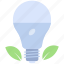 eco, light, green, idea, environment, leaf, lightbulb 