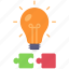 solution, bulb, light, marketing, puzzle, business, lightbulb 