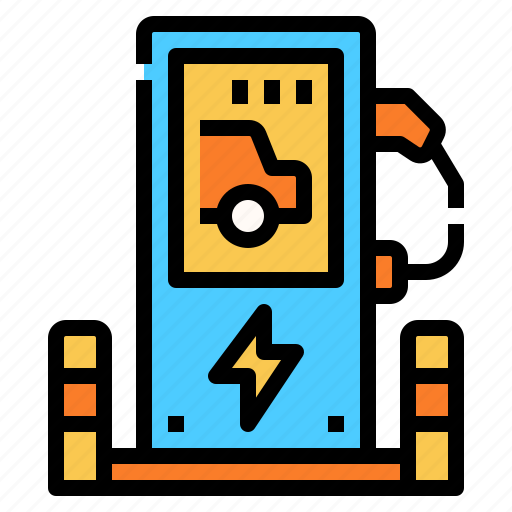 Charging, eco, electric, energy, green, station icon - Download on Iconfinder