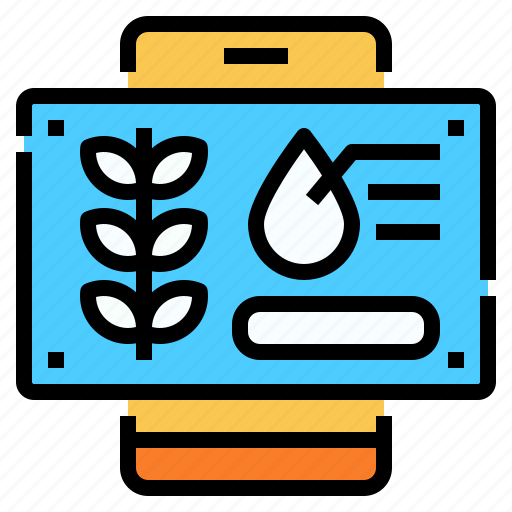 Farming, smart, system, time, tools, watering icon - Download on Iconfinder