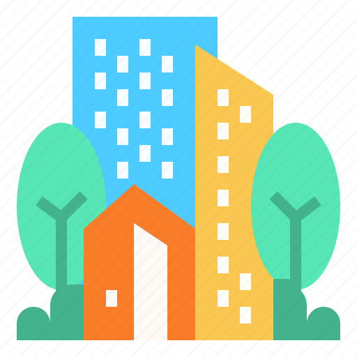Architecture, building, city, construction, estate, real icon - Download on Iconfinder