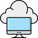 cloud, computing, storage, monitor 