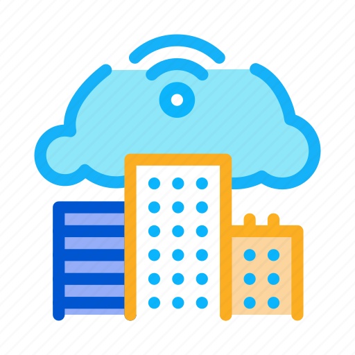 City, cloud, eco, smart, technology, tool, wifi icon - Download on Iconfinder