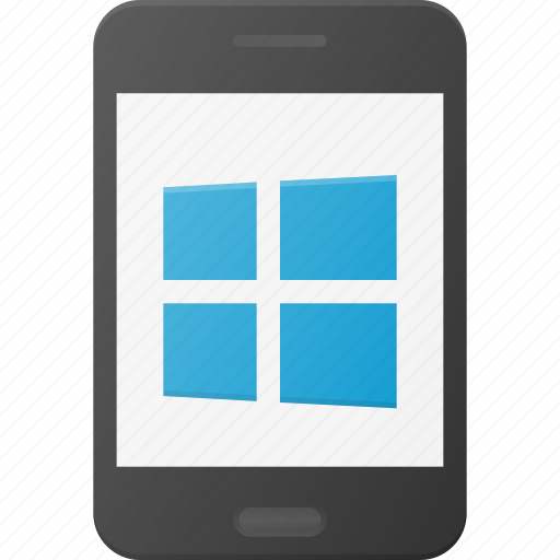 Mobile, phone, smart, smartphone, windows icon - Download on Iconfinder