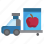 logistics, delivery, package, fruit, express 