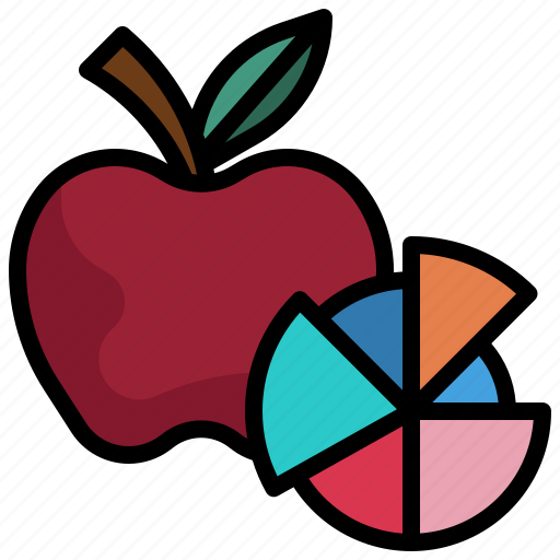 Production, analysis, graph, fruit, plant, farm icon - Download on Iconfinder