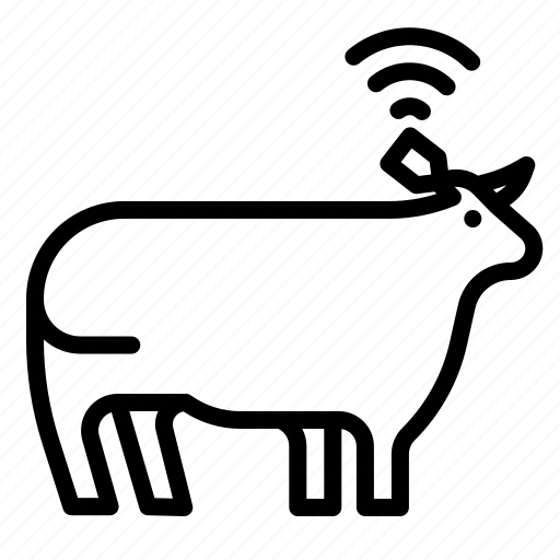 Cow, beef, animal, gps, cattle icon - Download on Iconfinder