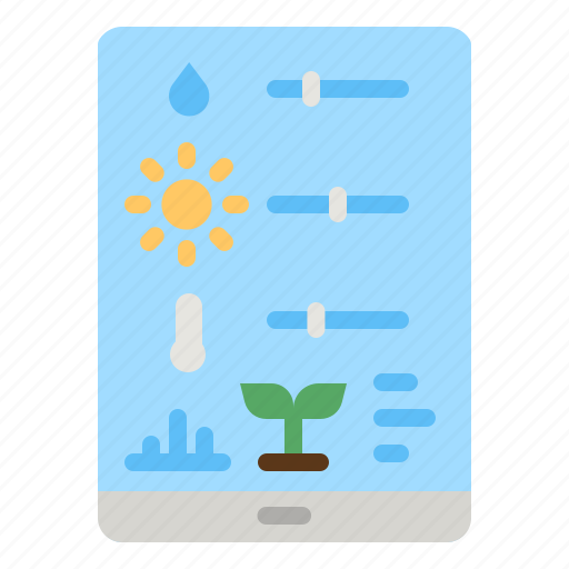 Farm, smart, farming, water, light icon - Download on Iconfinder