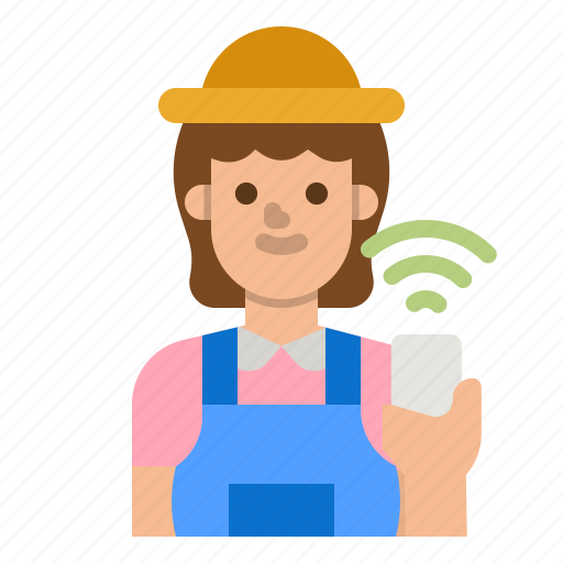 Farmer, smart, farm, profession, occupation icon - Download on Iconfinder