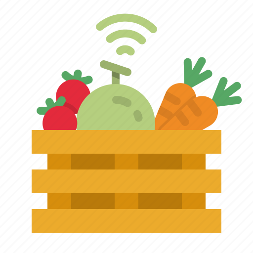 Fruit, basket, harvest, farm, product icon - Download on Iconfinder